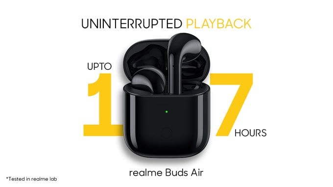 Realme Officially Launches Its First Truly Wireless Earbuds ‘Buds Air’